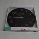 La Crosse Clock 404-3841C 15.75-inch NYX MDF Analog Quartz Wall Clock