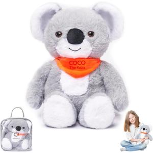ODOXIA Weighted Animals | 3.1lb Koala | Stuffed Weighted Plush for Kids, Adults | Weighted Stuffed Animals | Weighted Plushies | Weighted Plushie (Small)