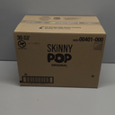 SkinnyPop Popcorn, Original, Whole Grain, Dairy-Free Snack, 0.65oz Bags (30ct), BBd 01/15/2026