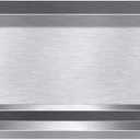 Universal Griddle Plate Stainless Steel Flat Top Grill 12" X 17" Stove Top Griddle Pan with Even Heating Bracing and Handles for Charcoal/Gas Grills, Camping, Tailgating and Parties