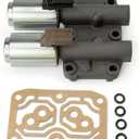 28260-PRP-014 Transmission Dual Linear Shift Solenoid for Dual Linear Solenoid with Gasket for Acura Rsx 2002-2006, Tsx 2004-2008, for Honda Accord CR-V Element 2003-2008 Replace 28260PRP014