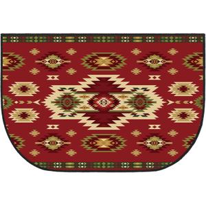 Demissle Cabin Fireplace Hearth Rug Fireplace Mats Cabin Southwestern Fireproof Rug Fire Resistant Mat for Wood Stove Floor for Kitchen Indoor Outdoor(27 x 48 Inch,Kawaii)