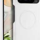 Phone Case for Google Pixel 9 Pro XL, [Compatible with Magsafe] Shockproof Protective Magnetic Phone Cover, Lightweight Slim Phone Holder for Women White