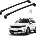 FLYCLE 300Lbs Lockable Roof Rack Cross Bars Compatible with Kia Sorento & Sorento Hybird 2021-2026, Crossbars Cargo Racks Rooftop Luggage Canoe Kayak Camping Gear Bike Carrier Rack