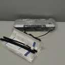 Vacuum Sealer Machine 75KPa Food with 6-in-1 Dry/Moist Modes & Digital Timer, Compact Lightweight Design, Built-in Cutter + 10 Bags (Black Silver)