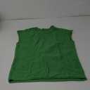 No Brand, Womens Summer Cap Sleeve Tops Casual Crew Neck Loose Fit Knit Lightweight Sweater Pullover Top, Size L