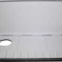 Aluminum Art Palette, 13 Wells, 9.8 x 4.3 inches, Black/White, No 413 - 1 Pcs