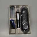 Oral-B iO Deep Clean Rechargeable Electric Toothbrush, Black, iO Series 3 Limited, 2 Brush Heads, Travel Case, Pressure Sensor, 3 Cleaning Settings (1 Count (Pack of 1))