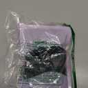 200PCS Black Baby Hair Bands – Mini Seamless Toddler Hair Ties – Soft Toddler Hair Ponytail Holders for Kids Girls, 1 Inch in Diameter, Black, by BAOLI