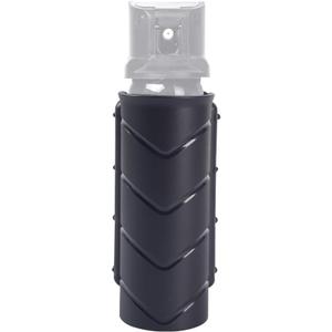 Pepper Spray Holder, OC Spray Holster for Duty Belt, Police Duty Tactical Pepper Spray Holster with Elastic Rope Tightened OC Holster for MK3 MK4 or 1.4"-1.5" Diameter Canister