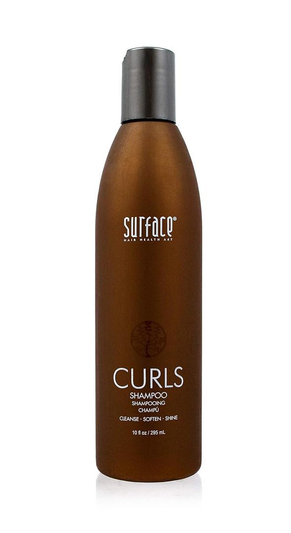 Surface Hair - Curls Moisturizing Shampoo  Defines, Adds Shine, and Provides Frizz Free Style Longevity