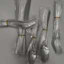 50 Piece Silverware Set Service for 10,Premium Stainless Steel Flatware Set,Mirror Polished Cutlery Utensil Set,Durable Home Kitchen Eating Tableware Set,Include Fork Knife Spoon Set,Dishwasher Safe