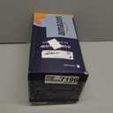 Cooling Cube Pillow for Side Sleepers, Square Memory Foam Side Sleeper Pillow Firm Soft Double-Sided Supportive, Support Head Cervical Pillow for Neck Shoulder Pain, 24"x12"x5" (White-grey)