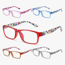 Gaoye Professional Reading Glasses for All Day - Computer Readers with Blue Light Protection - Value Pack