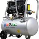 9.5 Gallon Ultra Quiet Air Compressor, MAX 115PSI, 70dB, 110V/60Hz