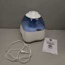 Vicks Starry Night Filtered Cool Mist Humidifier, Medium to Large Rooms, 1 Gallon Tank  Cool Mist Humidifier for Baby and Kids Rooms with Light Up Star Night Light Display, Works with Vicks VapoPads (Blue)