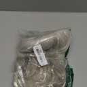 SCENTW Short White to Grey Wigs for White Women Natural Curly Short Layered Silver Gray Pixie Cut Wigs with White Bangs Synthetic Hair Silver WIG for Older Women