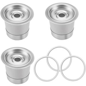 Reusable K Cups for Ninja Coffee Maker PB041 PB051 CFP101,304 Stainless Steel K Cups Filter,Reusable Coffee Pod Compatible with Ninja Single Serve & Dual Brew Coffee Maker,Eco-Friendly,BPA-Free, 4PCS.