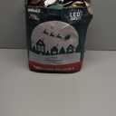 zukakii 57FT Christmas Inflatables Decorations Outdoor Santa Lying on the Beach, Christmas Blow Up Yard Decoration Blowups Built-in LED Lights for Xmas Holiday Beach Vacation Party New Year