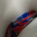 BBTO 100 Pcs Braces Dental Brush Flosser for Cleaner Interdental Brush Toothpick Tooth Flossing Head Oral Dental Toothpick Cleaners Cleaning Tool(Red and Blue)