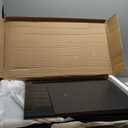 10 Gallons Tilt Out Trash Cabinet, Wooden Garbage Can Cabinet for Kitchen, Tilt Out Laundry Hamper Cabinet, Dog Proof Trash Cabinet Can Free Standing Holder, Black