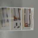 Boolegon No Drill No Tools Cellular Shades TDBU,Black,44" W x 48" H