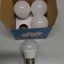 25 Watt Light Bulbs Equivalent, 3W LED Bulbs Soft White 2700K, A15 E26 Low Watt Light Bulbs for Bedroom, Table Lamp Bulb, Pack of 4 