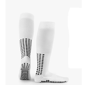 LUX Anti Slip Soccer Knee Socks, Non Slip Football/Basketball/Hockey Sports Grip Socks, One size