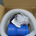 DeeprClean 300GPH Pool Filter Pump for Small Above Ground Pools, Promoted Water Circulation & Filtration, Fits Type-I Filter Cartridge,ETL Certified Small Pool Pump with GFCI for Safe Protection -Blue