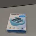 WEOTOO Steering Wheel Compatible with Switch 2 JoyCon Controller, 2 Pack Racing Wheels Compatible with Switch 2 JoyCon Accessories, Realistic Racing Experience with Comfortable Grip  Black