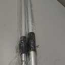 24FT Reach Gutter Cleaning Tools from The Ground, 16FT Long Reach Gutter Cleaner Wand with Hose Attachment, Telescoping Rain Gutter Cleaning Tool for Debris