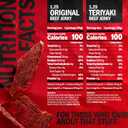 Jack Link's Beef Jerky Variety Pack - Original and Teriyaki - (9 Pack) 1.25 oz Bag - Ready to Eat Protein Snacks - 13g Protein per Serving - Made with 100% Real Beef (EXP 05/15/26)