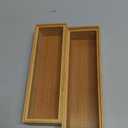 Bamboo Drawer Organizer 4 Pcs for Kitchen Multi-purpose Storage Dividers for Kitchen, Office, Jewelry, Cosmetics, Wooden Drawer Dividers for Drawer Organizer Desk Organizer Gift for Women Gifts Idea