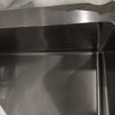 Undermount Kitchen Sink Black Stainless 30 Inch Sink Single Bowl, 30x18x9 Undermount