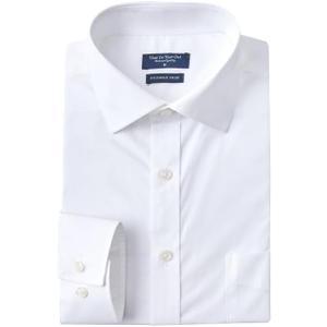Year In Year Out Wrinkle Free Dress Shirt for Men Regular Fit Long Sleeve Wrinkle Resistant Shirt(White 175, XL)