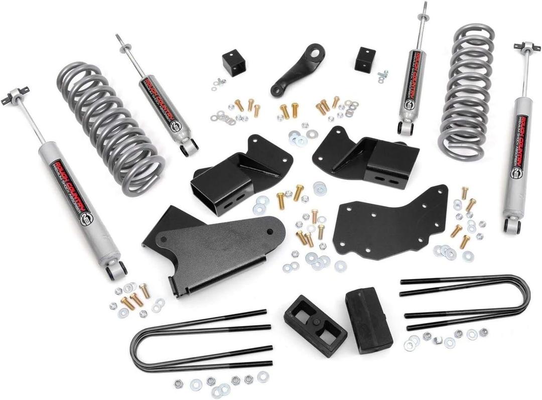 Rough Country 4" Lift Kit w/N3 Shocks for 1983-1997 Ford Ranger 2WD - 51530
