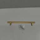 Amerock | Cabinet Pull | Champagne Bronze | 5-1/16 inch (128 mm) Center-to-Center | Caliber | 1 Pack | Drawer Pull | Cabinet Handle | Cabinet Hardware