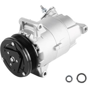 AC Compressor with Clutch for Chevrolet Cavalier 2.2L 2002-2005, Cobalt 2006-2010, HHR 2006-2010, for Pontiac G5 2007, G6 2007-2010, Pursuit 2005 2006, Sunfire 2002-2005, Aura 2008 2009, CO 20741C