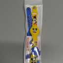 2 Pack AirTag Bracelet for Kids, Waterproof Cute Cartoon Air tag Holder for Kids with Watch Band Design, Full Coverage Silicone Airtag Hidden Accessories for Child, Healthy Material Blue + Yellow