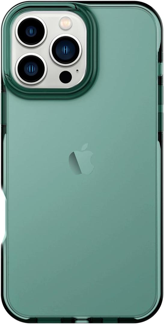 ArtsEvo Designed for iPhone 16 Pro Case, 6.6ft Drop Protection, Full Body Screen Camera Protective Phone Case, Green