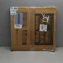 Art3dwallpanels Ceiling Tiles 24 x 24 Drop Ceiling Tiles, 12 Pack Drop in High Grade PVC Wall Panels, Fire Rated, Waterproof, Light Weight, Cover 48 Sq.Ft, White