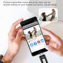 256GB USB Flash Drive for Phone and Pad, Photo Stick High Speed External USB Thumb Drives Photo Storage Memory Stick for Save More Photos and Videos (Black, 256GB)