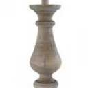 Rustic Grey Wash Lamp Base
