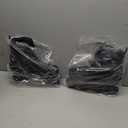 Inline Skates PRO for Adult Women - ABEC-9 Bearing with Breathable Lining for Male Female, Optional Brake, Size W 6-9, Black