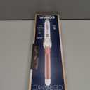 Conair Double Ceramic 3/ 4-Inch Curling Iron, ¾-Inch Barrel Creates Tight Curls, Hair Curler for Use on Short, Medium, and Long Hair, White