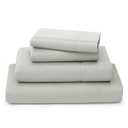 Cosy House Collection Luxury Bamboo Sheets - Blend of Rayon Derived from Bamboo - Cooling & Breathable, Silky Soft, 16-Inch Deep Pockets - 4-Piece Bedding Set - Queen, Silver