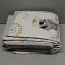 Infantino Foldable Soft Foam Play Mat, 57" Baby Mat for Floor Time, Lightweight, Easy to Store, Wipeable, Rainbows