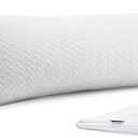 Rainmr Extra Firm Body Pillow 1.5cm Cubies Memory Foam Pain Relief & Sleeping & Supportive with Cooling Cover Hug Pillows 20 x 54 inches