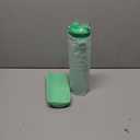 Hydracy Water Bottle with Time Marker -Large BPA Free Water Bottle & No Sweat Sleeve -Leak Proof Gym Bottle with Fruit Infuser Strainer & Times to Drink -Ideal for Fitness Sports & Outdoors (Aqua Green)