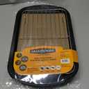 Granite Ware 3 piece multiuse set. Enameled steel bake, broiler pan, and grill with rack. Versatile for oven and direct fire cooking. Resists up to 932F.